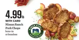 Mariano's Niman Ranch Pork Chops offer