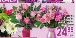 Jewel-Osco Blooms for Moms Arrangements offer