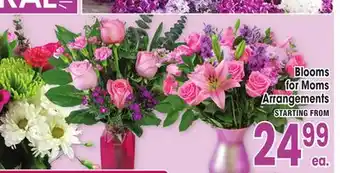 Jewel-Osco Blooms for Moms Arrangements offer