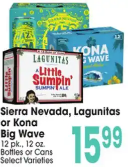 Jewel-Osco Sierra Nevada, Lagunitas or Kona Big Wave offer