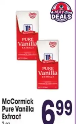 Jewel-Osco McCormick Pure Vanilla Extract offer