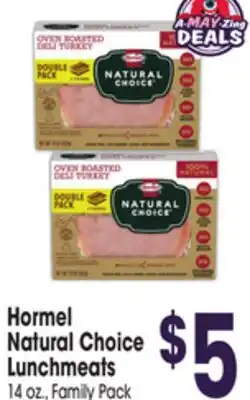 Jewel-Osco Hormel Natural Choice Lunchmeats offer