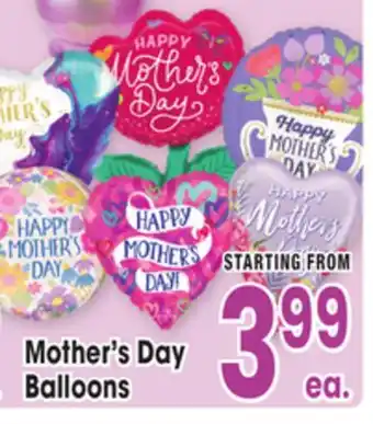 Jewel-Osco Mother's Day Balloons offer