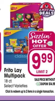 Jewel-Osco Frito Lay Multipack offer