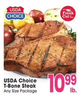 Jewel-Osco USDA Choice T-Bone Steak offer