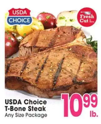 Jewel-Osco USDA Choice T-Bone Steak offer