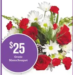 Mariano's Grazie Mama Bouquet offer