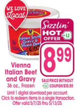Jewel-Osco Vienna Italian Beef and Gravy offer