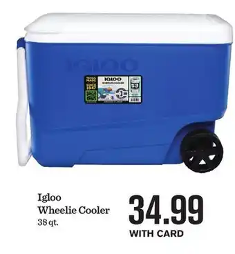Mariano's Igloo Wheelie Cooler offer