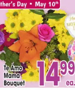 Jewel-Osco Te Amo Mama Bouquet offer