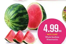 Mariano's Whole Seedless Watermelon offer