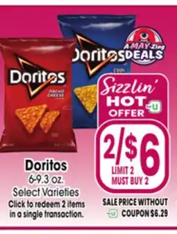 Jewel-Osco Doritos offer