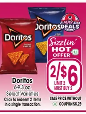 Jewel-Osco Doritos offer