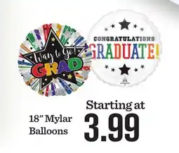 Mariano's 18 Mylar Balloons offer