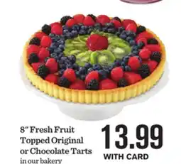 Mariano's 8 Fresh Fruit Topped Original or Chocolate Tarts offer