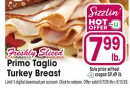 Jewel-Osco Primo Taglio Turkey Breast offer