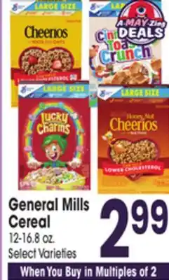 Jewel-Osco General Mills Cereal offer