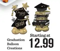 Mariano's Graduation Balloon Creations offer