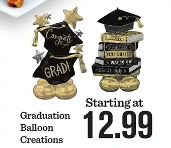 Mariano's Graduation Balloon Creations offer