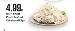 Mariano's Fresh Seafood Salads and Dips offer