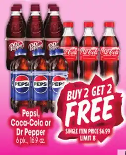 Jewel-Osco Pepsi, Coca-Cola or Dr. Pepper offer