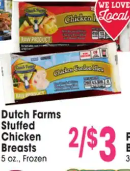 Jewel-Osco Dutch Farms Stuffed Chicken Breasts offer