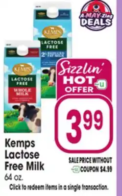Jewel-Osco Kemps Lactose Free Milk offer