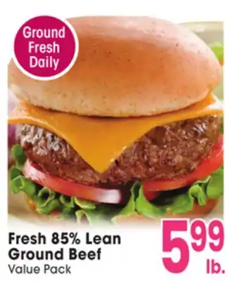 Jewel-Osco Fresh 85% Lean Ground Beef offer