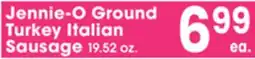 Jewel-Osco Jennie-O Ground Turkey Italian Sausage offer