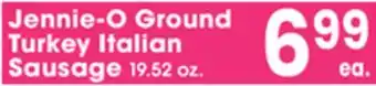Jewel-Osco Jennie-O Ground Turkey Italian Sausage offer
