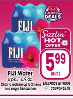 Jewel-Osco FIJI Water offer