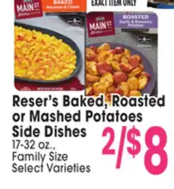 Jewel-Osco Reser's Baked, Roasted or Mashed Potatoes Side Dishes offer