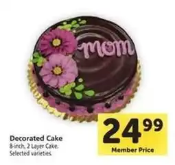 Safeway Decorated Cake offer