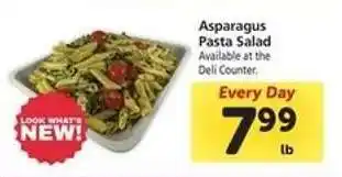 Safeway Asparagus Pasta Salad offer
