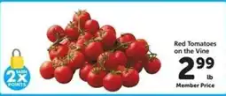 Safeway Red Tomatoes on the Vine offer