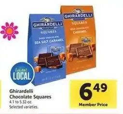 Safeway Ghirardelli Chocolate Squares offer