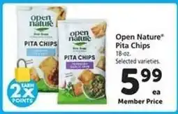 Safeway OPEN NATURE PITA CHIPS offer