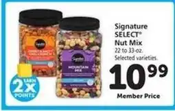 Safeway Signature SELECT Nut Mix offer