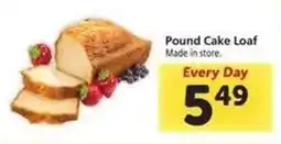 Safeway Pound Cake Loaf offer