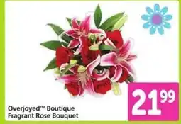 Safeway Overjoyed Boutique Fragrant Rose Bouquet offer