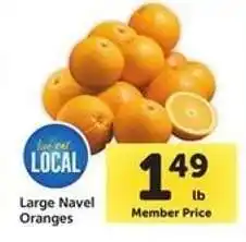 Safeway Large Navel Oranges offer