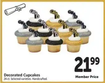 Safeway Decorated Cupcakes offer
