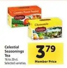 Safeway Celestial Seasonings Tea offer