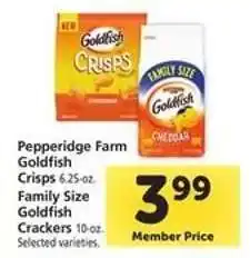 Safeway Pepperidge Farm Goldfish offer