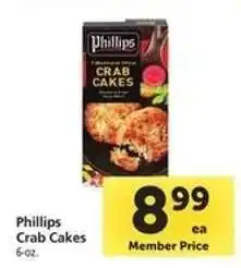 Safeway Phillips Crab Cakes offer