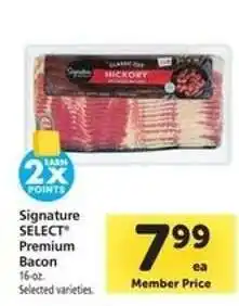 Safeway Signature SELECT Premium Bacon offer