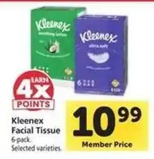 Safeway Kleenex Facial Tissue offer