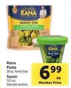 Safeway Rana Pasta Sauce offer