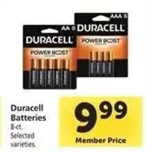 Safeway Duracell Batteries offer