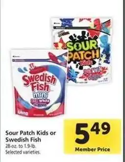 Safeway Sour Patch Kids or Swedish Fish offer